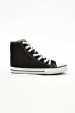 Beyaz Spor Unıseks Bilekli Converse Ayakkabı SİYAH BEYAZ