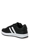 Kinetix KORT PU 3PR Termo Kaymaz Taban Beyaz Erkek Sneaker SİYAH