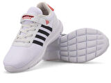 Prego Bestof Cırtlı Unisex Çocuk Spor Ayakkabı BEYAZ