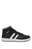 Kinetix KORT PU HI 3FX High Bilekli Bağcıklı Erkek Sneaker SİYAH BEYAZ