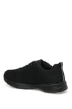 Lumberjack AGATHA G 4FX Hafif Taban Bağcıklı Siyah Unisex Comfort Ayakkabı SİYAH