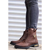 Hammer Jack Siyah Yıkama Nubuk Erkek Bot 102 15200-M KAHVE