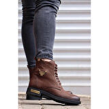 Hammer Jack Siyah Yıkama Nubuk Erkek Bot 102 15200-M KAHVE