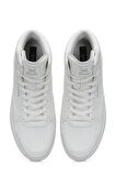 Kinetix ARBER PU HI 4FX Phlon Hafif Taban Bağcıklı Blekli  Erkek High Sneaker BEYAZ