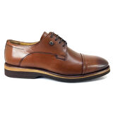 FOSCO  3103 Hakiki Deri Eva Taban Erkek Günlük Ayakkabı TABA