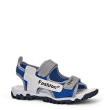 Prego (Arzen) Termo Kaymaz Taban Çift Cırtlı Çocuk Sandalet SAKS MAVİ