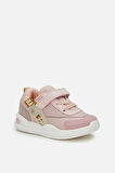Vicco Tino Cırtlı Phlon Hafif Taban Çocuk Spor Ayakkabı PUDRA