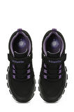 Kinetix Sher F 4 Pr Termo Kaymaz Taban Cırtlı Çocuk Outdoor Ayakkabı SİYAH