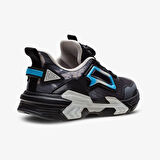 Lescon Maximus Phlon Hafif Taban (Easy-Fit) ayarlanabilir bağcıklı Çocuk Spor Ayakkabı SİYAH