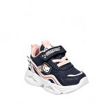 Prego (Süperstar) Bebe 305-18 Cilt Çocuk Işıklı Spor Ayakkabı SİYAH