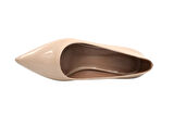 Prego (Pine Cone) Kadın Stiletto Ayakkabı Rugan Bej