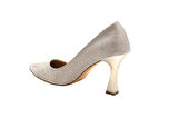 Beyaz (Shoes) Kadın Stiletto ALTIN