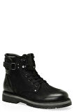 Lumberjack CESTY 4PR Termo Kaymaz Taban Bağcıklı&Fermuarlı Erkek Biker Bot SİYAH