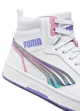 Puma 39872501-Puma ReboundV6MidBouncySky Kadın Spor Ayakkabı BEYAZ