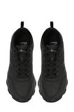 Kinetix NORTON PU 4PR Hafif Taban Bağcıklı Erkek Sneaker SİYAH