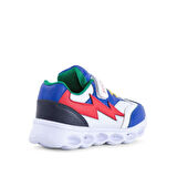 Buckhead 4431 Faster Işıklı Phlon Hafif Taban Cırtlı Çocuk Spor Ayakkabı BEYAZ