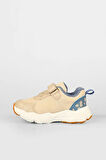 Vicco Tuna Phlon Hafif Taban Çocuk Spor Ayakkabı BEJ