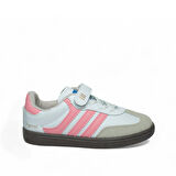 Prego (Dodix)  Termo Kaymaz Taban Cırtlı Çocuk Spor Ayakkabı BEYAZ PEMBE