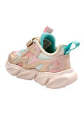 Pepino 1824 Işıklı Phlon Hafif Taban Cırtlı Çocuk Spor Ayakkabı PUDRA