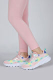 Jump 30034 Çok Renkli Kız Çocuk Sneaker Günlük Spor Ayakkabı PUDRA