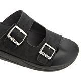 Muya Ditta Çift Toka Erkek Terlik SİYAH