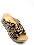 Muya Penelope Anatomik Air Max Tabanlı Kadın Terlik LEOPAR