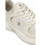 Lumberjack Pol Wmn Pu 4Pr Phlon Hafif Taban Kadın Sneaker Ayakkabı BEJ