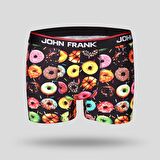 John Frank Donuts Boxer - Renkli