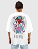 BPM Design Hero Oversize Tişört Beyaz-M