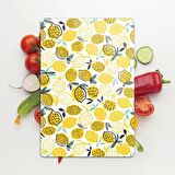 Decovetro Cam Kesme Tahtası Limon Desenli 30x40 Cm