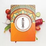 Decovetro Cam Kesme Tahtası Welcome Desenli 30x40 Cm