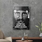 Decovetro Cam Tablo Fidel Castro