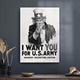 Decovetro Cam Tablo US Army Call