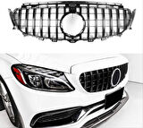 Mercedes W205 C Serisi 2019+ Uyumlu GTR Panjur / Siyah