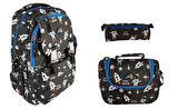 Astral Kids 3 Lü Set İlkokul Sırt Çantası Erkek Desenli Çanta