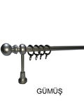 KLASİK AHŞAP RUSTİK PERDE ASKISI 28 MM