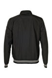 Erkek Baharlık Mont Siyah Gri Çift Taraflı Slim Fit Ceket NCS JEANS 4506