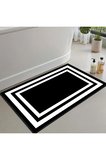 Banyo Paspası, Yumuşak Banyo Halısı, Kaymaz Dot Tabanlı, Yıkanabilir - 60x100