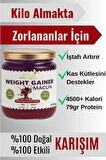 450gr -Kilo aldırıcı -iştah Açıcı %100 Doğal Takviye | Pekmez Bal Tahin Arı Sütü Badem Ceviz Karışımı