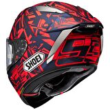 Shoei X-Spirit Pro Marquez Dazzle Kapalı Motosiklet Kaskı