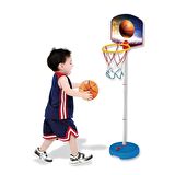 Küçük Çocuklara Özel Küçük Boy Ayarlı Ayaklı Basketbol Potası Seti