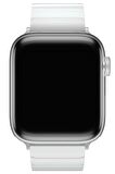 Megafox Apple Watch 2/3/4/5/6/7/8/Se Seramik Bakla İşlemeli Metal Klipsli Kordon 38-40-41 Mm Uyumlu