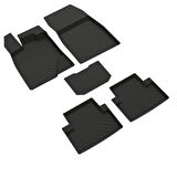 PEUGEOT 3008 HYBRIT 4-D HAVUZLU KAUÇUK PASPAS SİYAH 2024 2025 2026