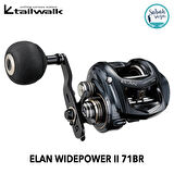 Tailwalk Elan Widepower II 71BR Çıkrık/Baitcasting Jig Olta Makinesi (Sağ El)