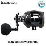 Tailwalk Elan Widepower II 71BL Çıkrık/Baitcasting Jig Olta Makinesi (Sol El)