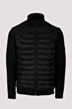 Erkek Hırka Zırh Örme Fermuarlı Dik Yaka Slim Fit İnce Astarlı Mevsimlik Cardigan NCS JEANS 4517