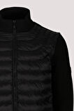 Erkek Hırka Zırh Örme Fermuarlı Dik Yaka Slim Fit İnce Astarlı Mevsimlik Cardigan NCS JEANS 4517
