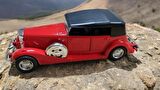 Nostaljik Metal Çek Bırak Araba Kırmızı Kapılar Açılır ( 1/36 Ölçek ) Mod:3