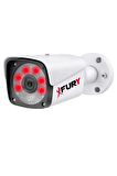 FURY 4 Kameralı 5mp Lensli 1080p 2mp Görüntü 6 Atom Gece Görüşlü Fullhd Güvenlik Kamerası 5520A 1TB