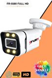 FURY 1 Kameralı Full Hd Gece Renkli - Su Geçirmez Ultra Led Güvenlik Kamerası Seti 1TB